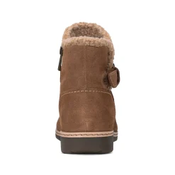 New Earth Shoes Hutton Water Repellent Round Toe Casual Booties Medium Natural