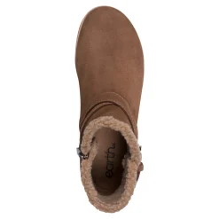 New Earth Shoes Hutton Water Repellent Round Toe Casual Booties Medium Natural