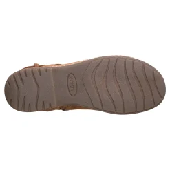 New Earth Shoes Hutton Water Repellent Round Toe Casual Booties Medium Natural