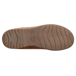Hot Earth Shoes Hyland Water Repellent Round Toe Flat Casual Booties Medium Natural