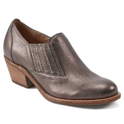 Best Earth Shoes Jalin Block Heel Slip-on Casual Booties Bronze