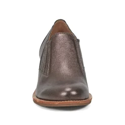 Best Earth Shoes Jalin Block Heel Slip-on Casual Booties Bronze