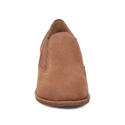 Sale Earth Shoes Jalin Block Heel Slip-on Casual Booties Medium Brown