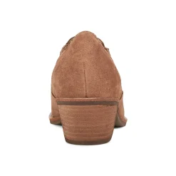 Sale Earth Shoes Jalin Block Heel Slip-on Casual Booties Medium Brown