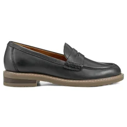 Discount Earth Shoes Javas Round Toe Casual Slip-on Loafers Black