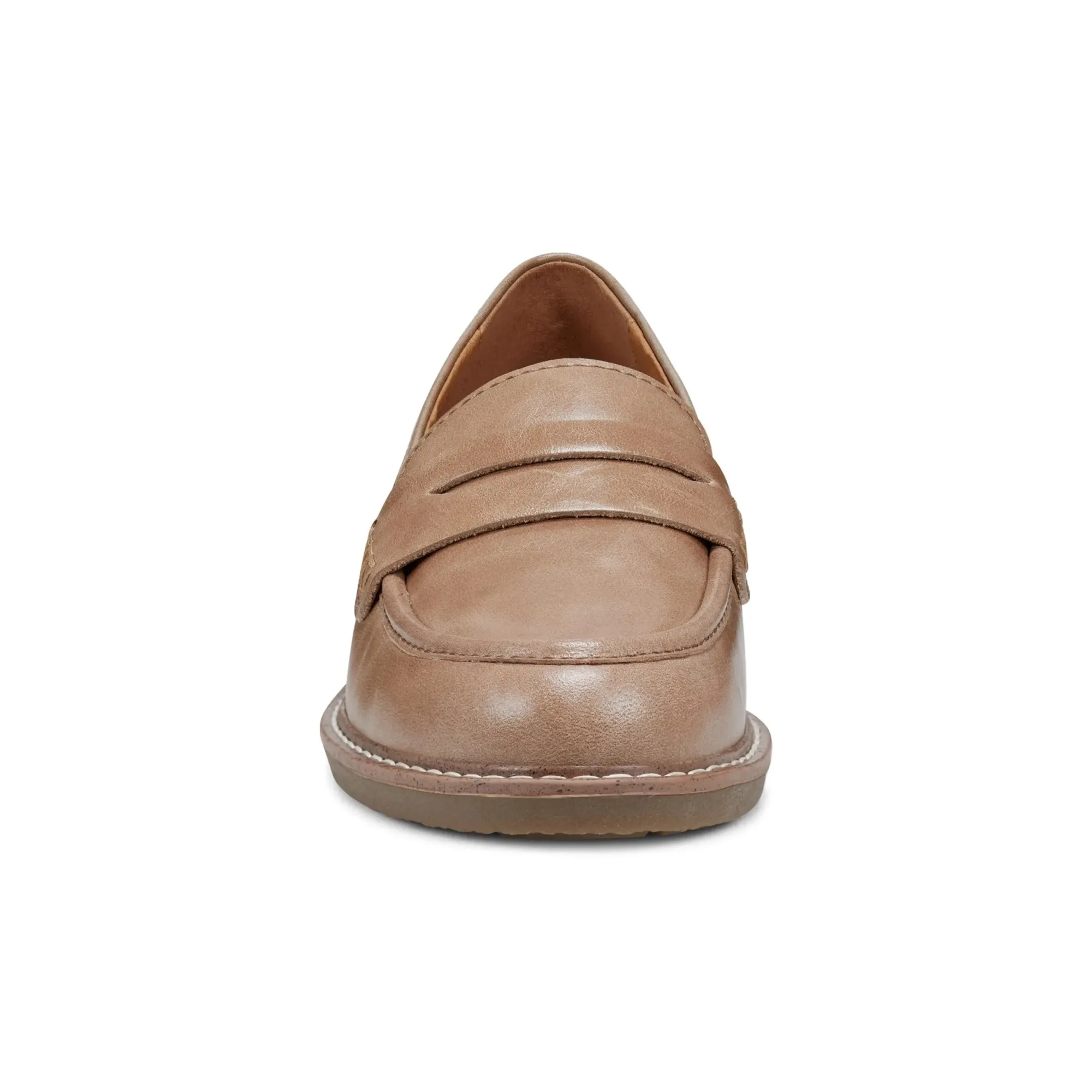 Online Earth Shoes Javas Round Toe Casual Slip-on Loafers Alpaca Brown