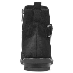 Outlet Earth Shoes Jeno Round Toe Casual Booties Black