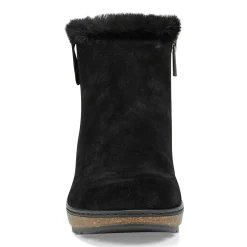 Sale Earth Shoes Kim Cold Weather Round Toe Casual Booties Black