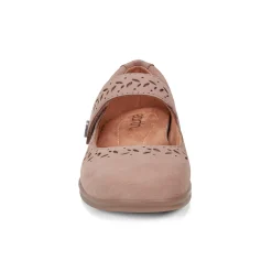 Outlet Earth Shoes Kinsey Mary Jane Casual Flats Taupe