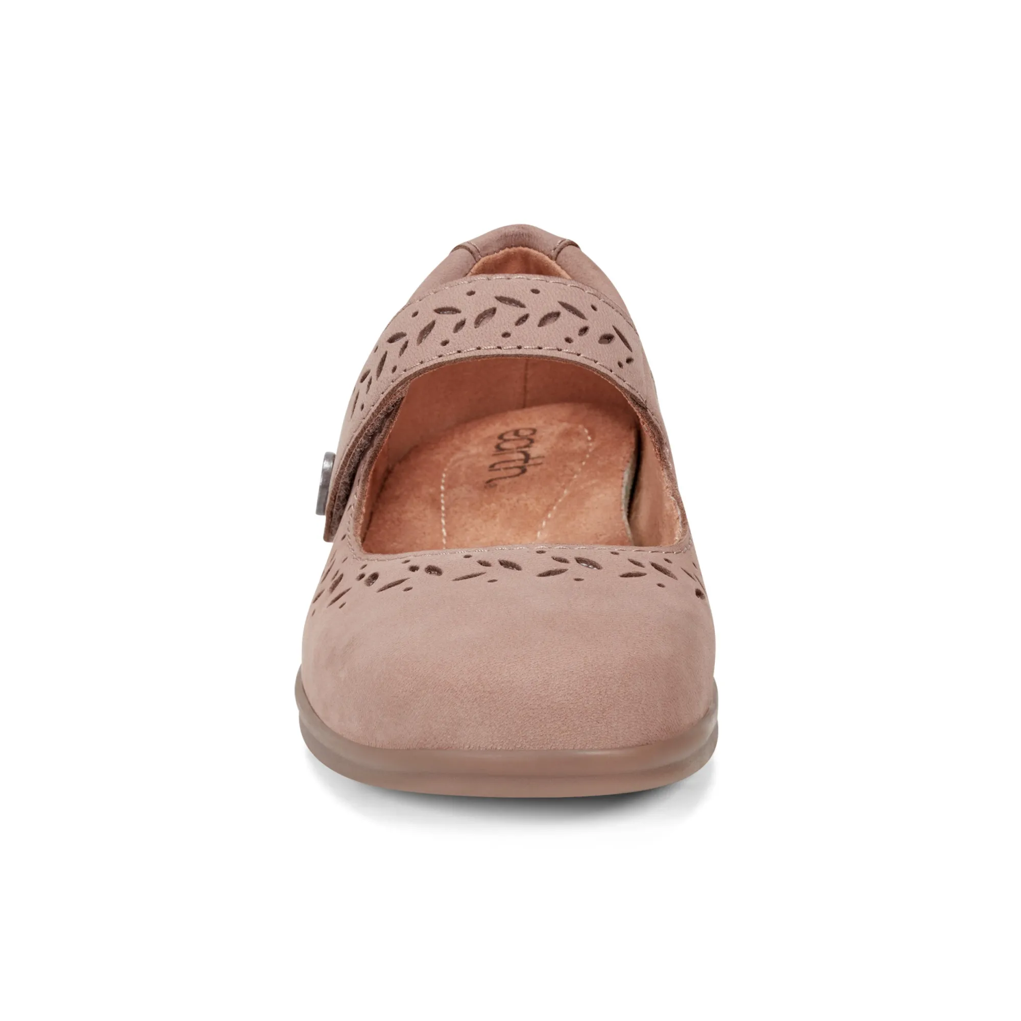Outlet Earth Shoes Kinsey Mary Jane Casual Flats Taupe