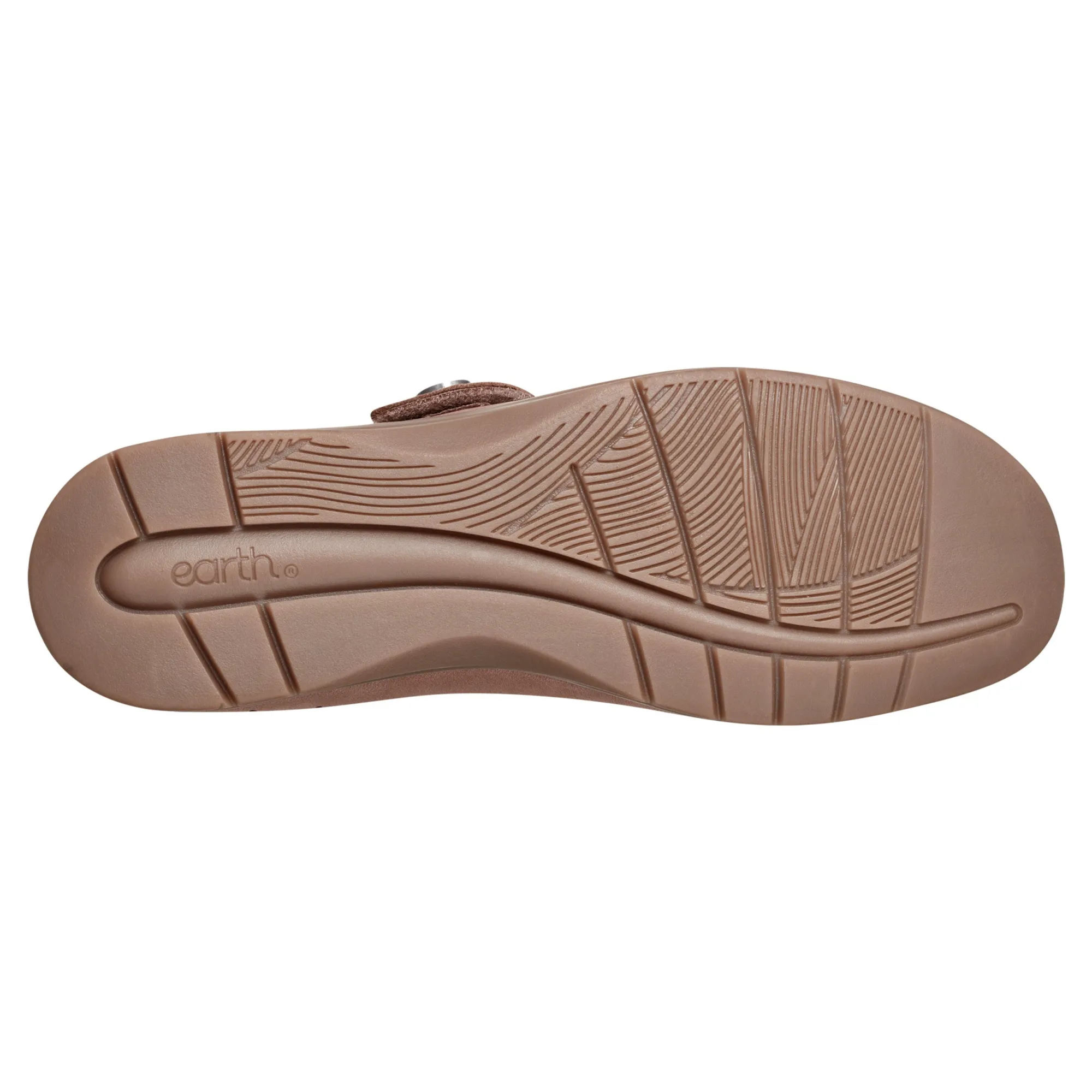 Outlet Earth Shoes Kinsey Mary Jane Casual Flats Taupe