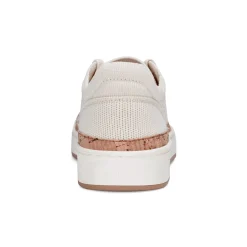 Hot Earth Shoes Knight Round Toe Lace-up Casual Sneakers Ivory