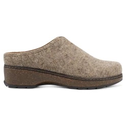 Outlet Earth Shoes Kolia Round Toe Slip-on Casual Clogs Brown