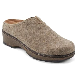 Outlet Earth Shoes Kolia Round Toe Slip-on Casual Clogs Brown