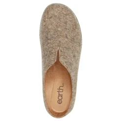 Outlet Earth Shoes Kolia Round Toe Slip-on Casual Clogs Brown