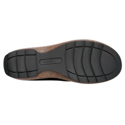 Earth Shoes Kolia Round Toe Slip-on Casual Clogs Black Suede