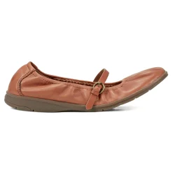 Sale Earth Shoes Korvino Mary Jane Casual Flats Medium Brown