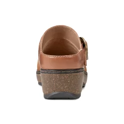 Hot Earth Shoes Kulla Slip-on Round Toe Casual Clogs Medium Natural
