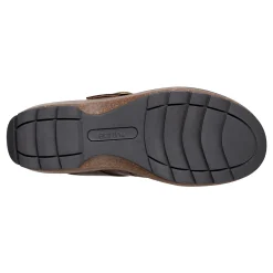 Earth Shoes Kulla Slip-on Round Toe Casual Clogs Brown Wool