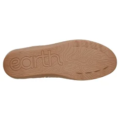 Earth Shoes Lady Perforated Slip-On Ballet Flat Gold