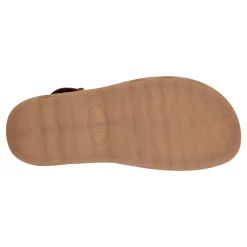 Best Earth Shoes Lainey Casual Strappy Round Toe Flat Sandals Medium Natural