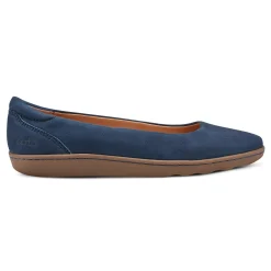 Discount Earth Shoes Landen Round Toe Casual Flats Dark Blue