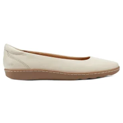 Best Earth Shoes Landen Round Toe Casual Flats Ivory