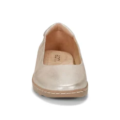 Discount Earth Shoes Landen Round Toe Casual Flats Gold