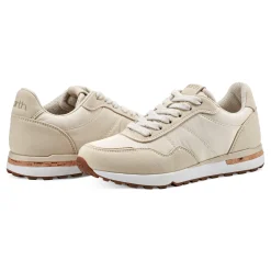 Hot Earth Shoes Maren Casual Lace-Up Sneakers Light Natural