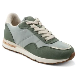 Outlet Earth Shoes Maren Casual Lace-Up Sneakers Green