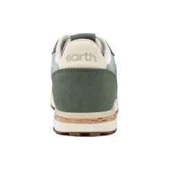 Outlet Earth Shoes Maren Casual Lace-Up Sneakers Green