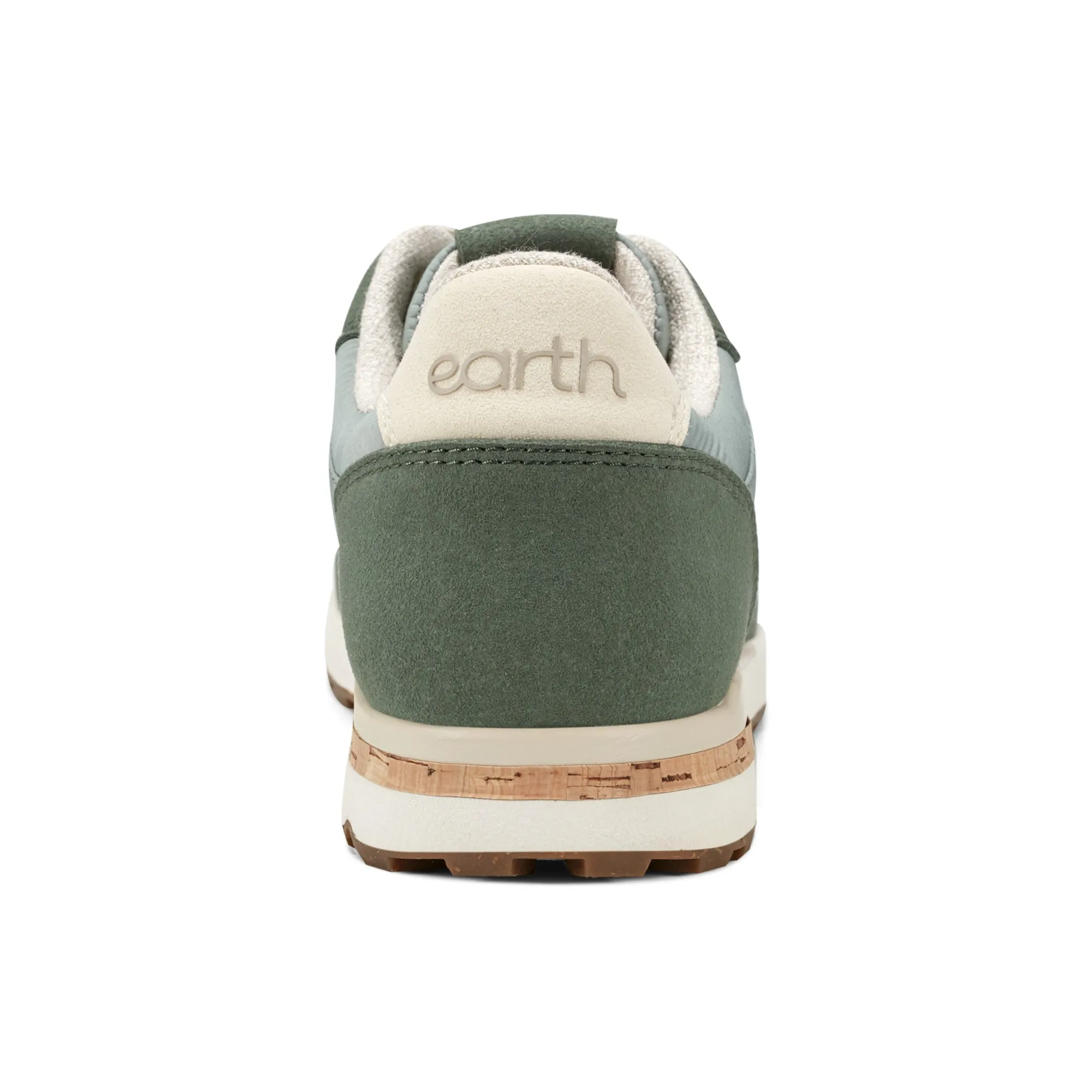 Outlet Earth Shoes Maren Casual Lace-Up Sneakers Green