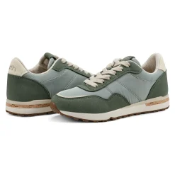 Outlet Earth Shoes Maren Casual Lace-Up Sneakers Green