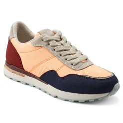 Outlet Earth Shoes Maren Casual Lace-Up Sneakers Orange