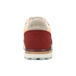 Outlet Earth Shoes Maren Casual Lace-Up Sneakers Orange