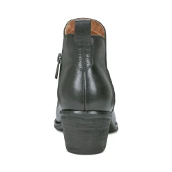 Online Earth Shoes Marisole Block Heel Slip-on Casual Booties Black