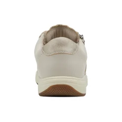 Hot Earth Shoes Netta Round Toe Casual Lace-up Sneakers Light Natural