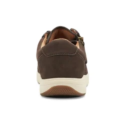 Earth Shoes Netta Round Toe Casual Lace-up Sneakers Dark Brown