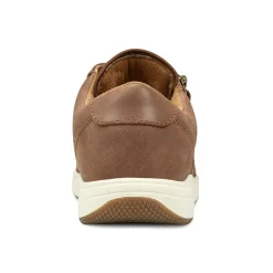 Outlet Earth Shoes Netta Round Toe Casual Lace-up Sneakers Dark Natural
