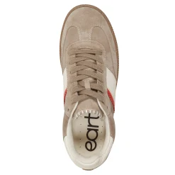 Best Earth Shoes Penny Lace-Up Sneakers Taupe Suede
