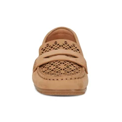 Earth Shoes Remi Almond Toe Slip-on Casual Flat Loafers Light Natural