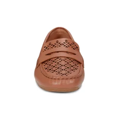 Earth Shoes Remi Almond Toe Slip-on Casual Flat Loafers Medium Natural
