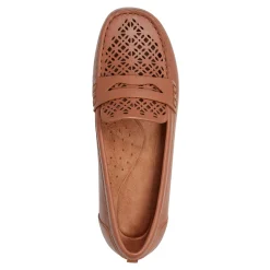 Earth Shoes Remi Almond Toe Slip-on Casual Flat Loafers Medium Natural