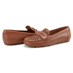 Earth Shoes Remi Almond Toe Slip-on Casual Flat Loafers Medium Natural