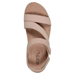 Online Earth Shoes Roni Casual Strappy Flat Sandals Light Natural