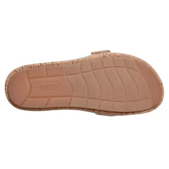 Sale Earth Shoes Samsy Casual Slip-on Wedge Platform Sandals Light Natural