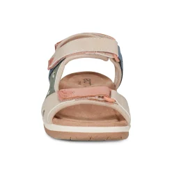 Hot Earth Shoes Skylar Round Toe Lightweight Casual Flat Sandals Light Natural