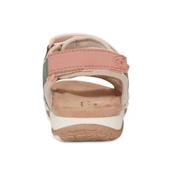 Hot Earth Shoes Skylar Round Toe Lightweight Casual Flat Sandals Light Natural