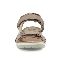 Earth Shoes Skylar Round Toe Lightweight Casual Flat Sandals Light Brown/Pink