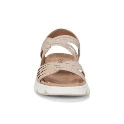 New Earth Shoes Vernon Strappy Slingback Casual Flat Sandals Light Natural